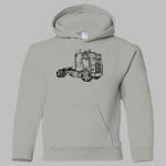 Heavy Blend Youth Hooded Sweatshirt Thumbnail