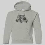 Heavy Blend Youth Hooded Sweatshirt Thumbnail