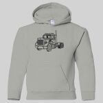 Heavy Blend Youth Hooded Sweatshirt Thumbnail