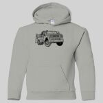 Heavy Blend Youth Hooded Sweatshirt Thumbnail