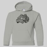 Heavy Blend Youth Hooded Sweatshirt Thumbnail