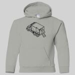 Heavy Blend Youth Hooded Sweatshirt Thumbnail