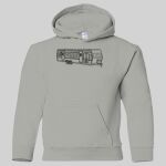 Heavy Blend Youth Hooded Sweatshirt Thumbnail