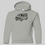 Heavy Blend Youth Hooded Sweatshirt Thumbnail