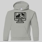 Heavy Blend Youth Hooded Sweatshirt Thumbnail