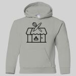 Heavy Blend Youth Hooded Sweatshirt Thumbnail