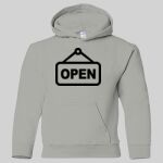 Heavy Blend Youth Hooded Sweatshirt Thumbnail