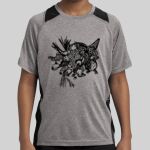 Youth Heather Colorblock Contender ™ Tee Thumbnail