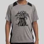 Youth Heather Colorblock Contender ™ Tee Thumbnail