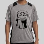 Youth Heather Colorblock Contender ™ Tee Thumbnail