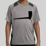 Youth Heather Colorblock Contender ™ Tee Thumbnail