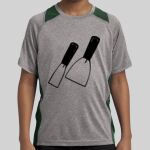 Youth Heather Colorblock Contender ™ Tee Thumbnail