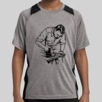 Youth Heather Colorblock Contender ™ Tee Thumbnail