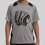 Youth Heather Colorblock Contender ™ Tee Thumbnail