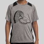 Youth Heather Colorblock Contender ™ Tee Thumbnail