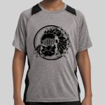 Youth Heather Colorblock Contender ™ Tee Thumbnail