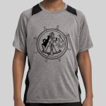 Youth Heather Colorblock Contender ™ Tee Thumbnail