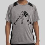 Youth Heather Colorblock Contender ™ Tee Thumbnail