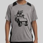 Youth Heather Colorblock Contender ™ Tee Thumbnail