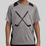 Youth Heather Colorblock Contender ™ Tee Thumbnail