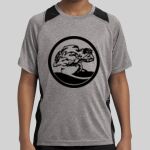 Youth Heather Colorblock Contender ™ Tee Thumbnail