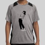 Youth Heather Colorblock Contender ™ Tee Thumbnail