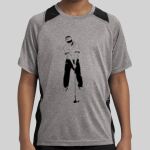 Youth Heather Colorblock Contender ™ Tee Thumbnail