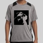 Youth Heather Colorblock Contender ™ Tee Thumbnail