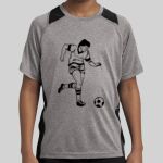 Youth Heather Colorblock Contender ™ Tee Thumbnail