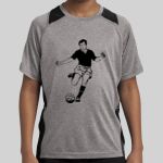 Youth Heather Colorblock Contender ™ Tee Thumbnail