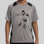 Youth Heather Colorblock Contender ™ Tee Thumbnail