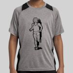 Youth Heather Colorblock Contender ™ Tee Thumbnail