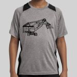 Youth Heather Colorblock Contender ™ Tee Thumbnail