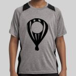 Youth Heather Colorblock Contender ™ Tee Thumbnail