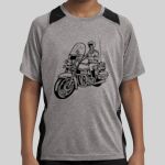 Youth Heather Colorblock Contender ™ Tee Thumbnail