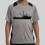 Youth Heather Colorblock Contender ™ Tee Thumbnail