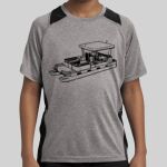 Youth Heather Colorblock Contender ™ Tee Thumbnail