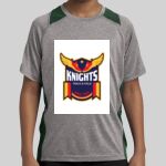 Youth Heather Colorblock Contender ™ Tee Thumbnail