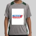 Youth Heather Colorblock Contender ™ Tee Thumbnail