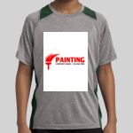 Youth Heather Colorblock Contender ™ Tee Thumbnail