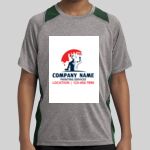 Youth Heather Colorblock Contender ™ Tee Thumbnail