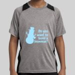 Youth Heather Colorblock Contender ™ Tee Thumbnail