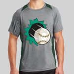 Heather Colorblock Contender ™ Tee Thumbnail