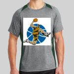 Heather Colorblock Contender ™ Tee Thumbnail