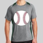 Heather Colorblock Contender ™ Tee Thumbnail