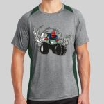 Heather Colorblock Contender ™ Tee Thumbnail