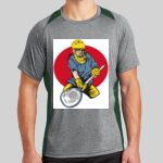 Heather Colorblock Contender ™ Tee Thumbnail