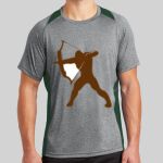 Heather Colorblock Contender ™ Tee Thumbnail