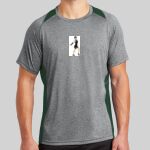 Heather Colorblock Contender ™ Tee Thumbnail