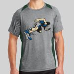 Heather Colorblock Contender ™ Tee Thumbnail